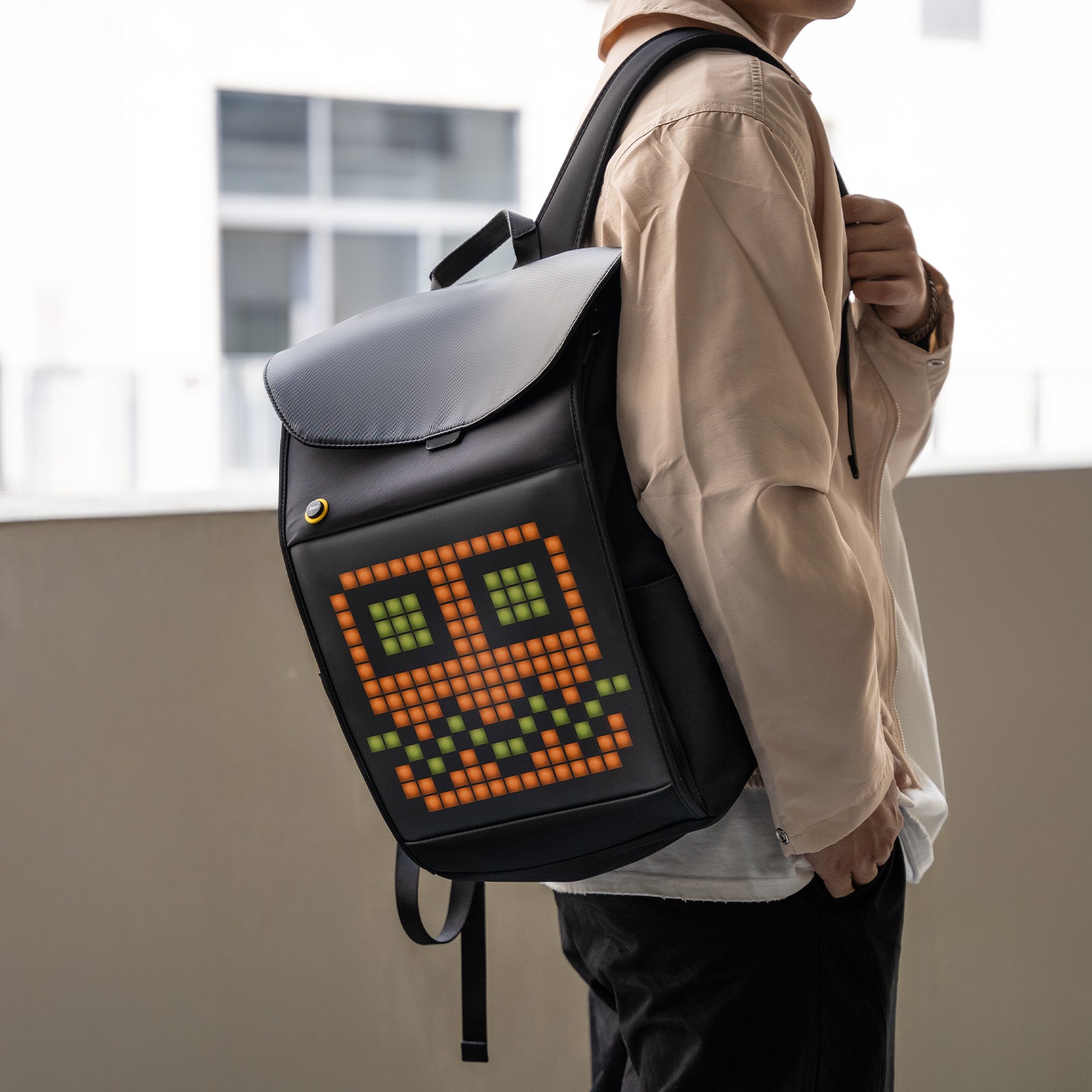 Divoom Pixoo M Backpack ピクセルアートバックパック リュック 人気