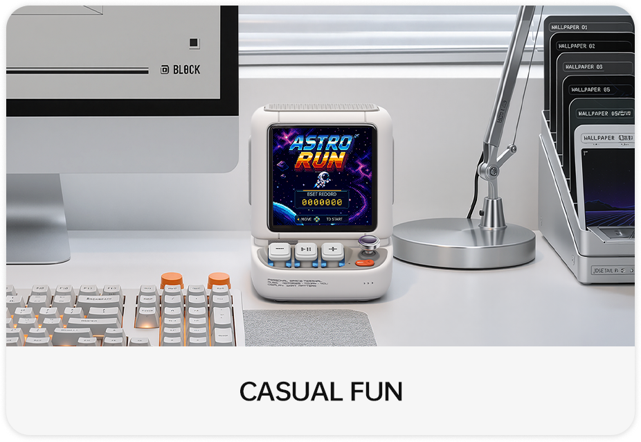 Divoom Astrotoo – 20W Desktop Speaker with a Living Display