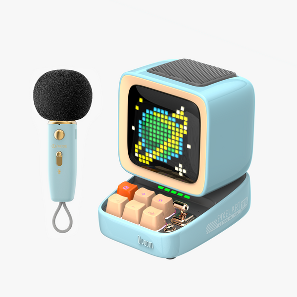 スピーカー・ウーファー Divoom Karaoke Bluetooth Speaker Divoom Fairy-OK | Portable Bluetooth Speaker | Microphone Karaoke