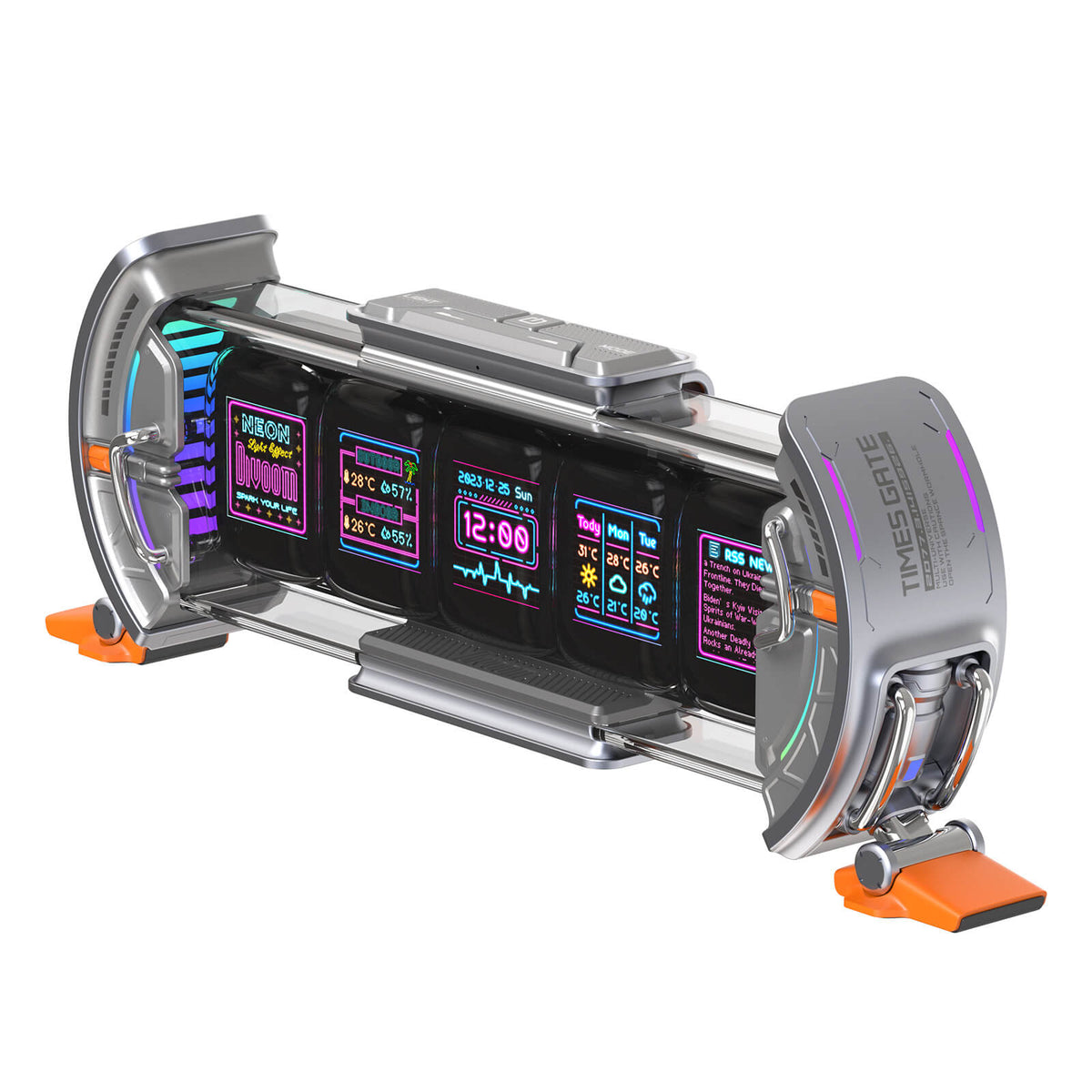 Divoom Timegate Time Frame Divoom Times Gate | Pixel Art Informative Display