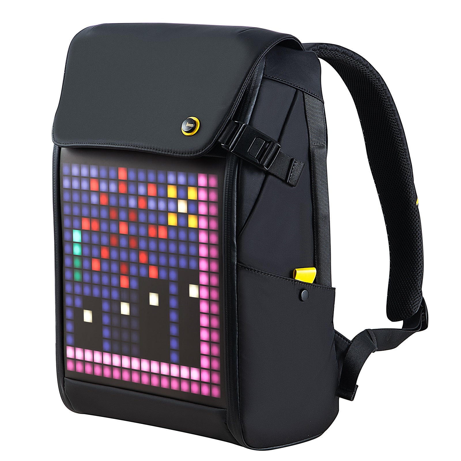 DIVOOM Pixoo LED M-Rucksack |Wasserdicht | RGB-15-Zoll-LED-Bildschirm