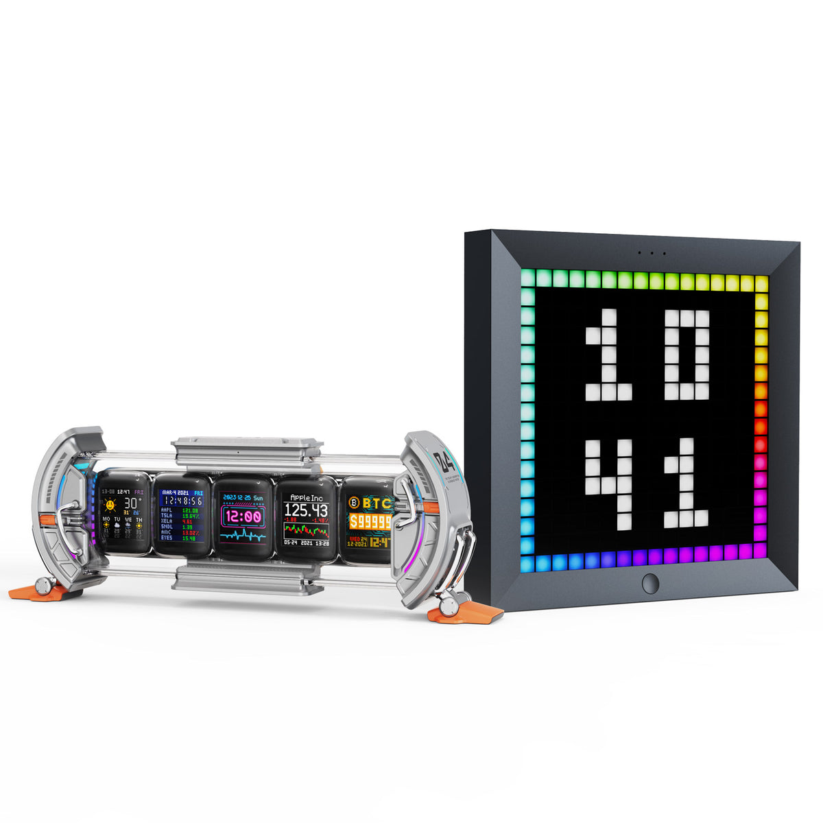 Times Gate & Pixoo Smart Pixel Display Bundle