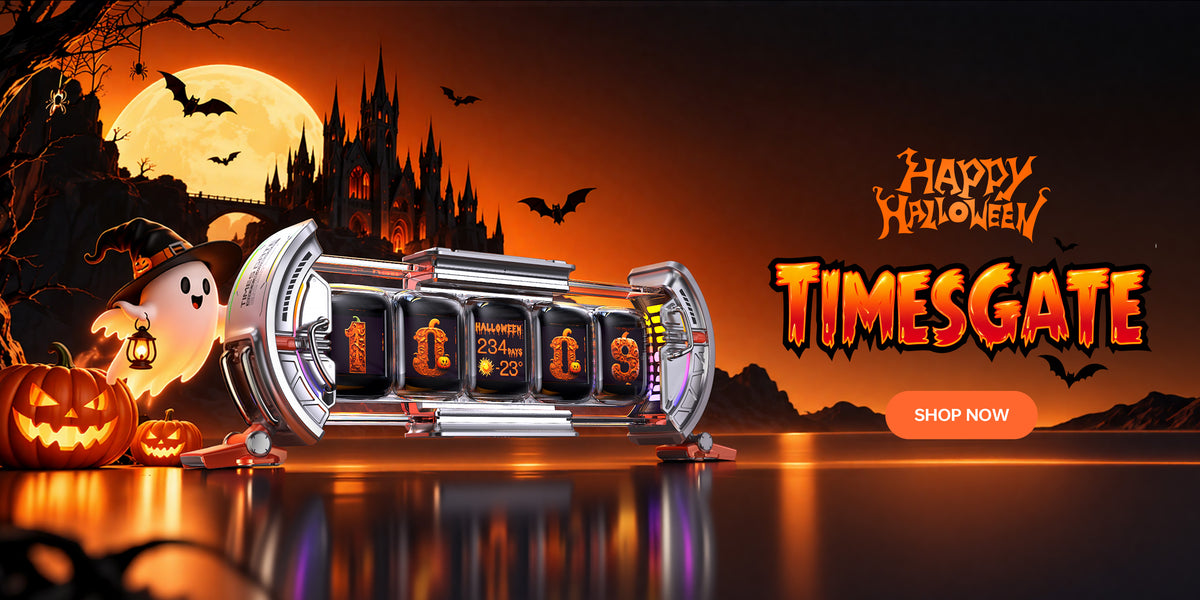 Divoom Times Gate Pixel-Art-Info-Display mit 5 Smart-LCD-Bildschirmen