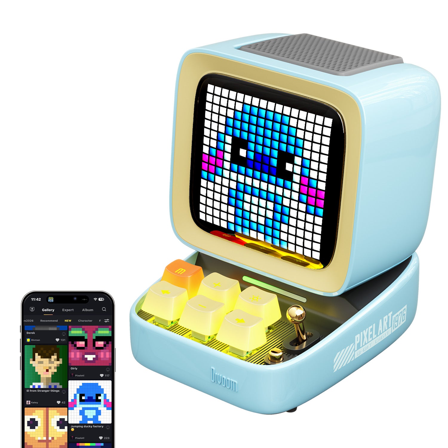 Divoom Pixoo-64Ⅱ + Ditoo-Pro Summer Pixel Art Bundle – Divoom
