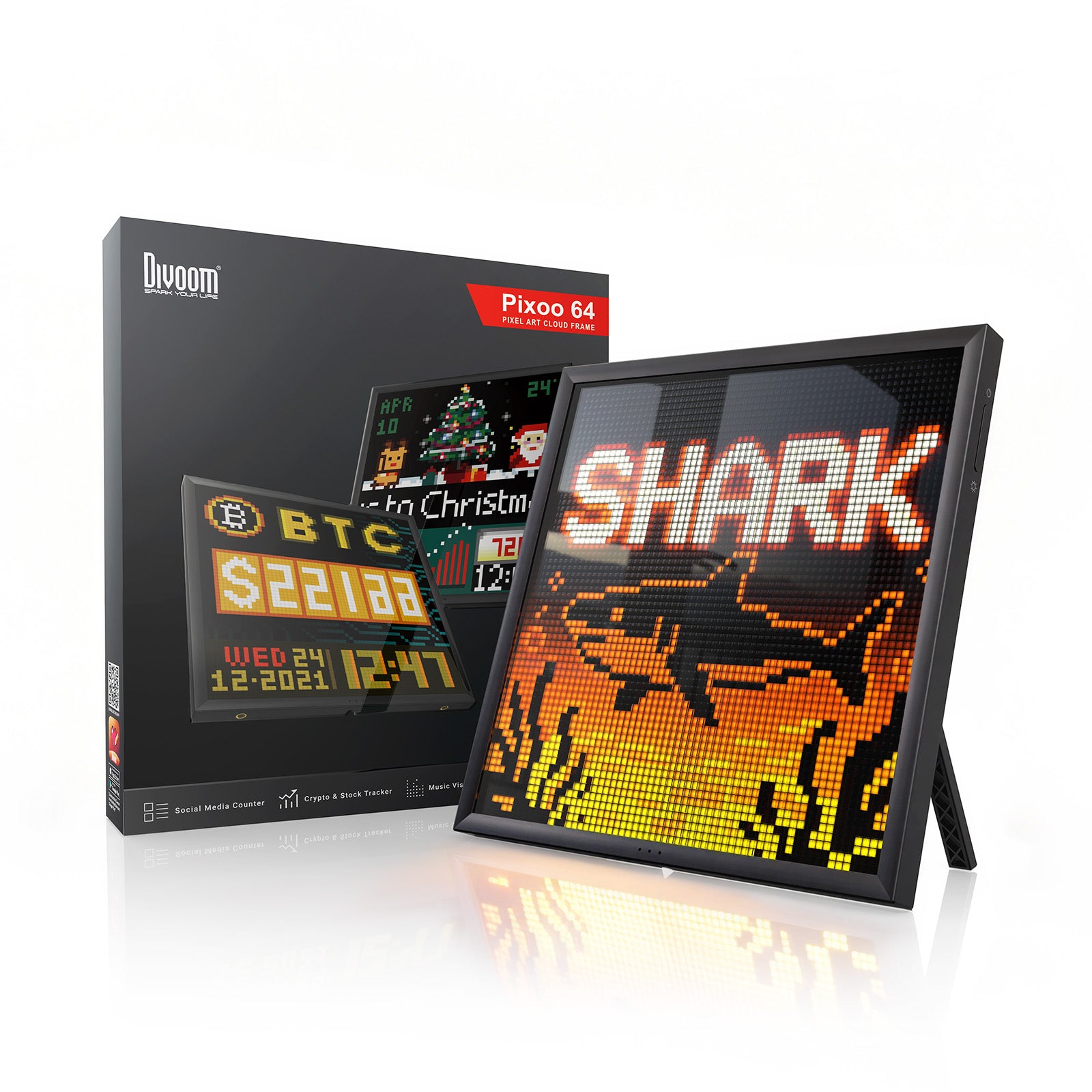 Divoom Pixoo-64Ⅱ + Ditoo-Pro Summer Pixel Art Bundle – Divoom