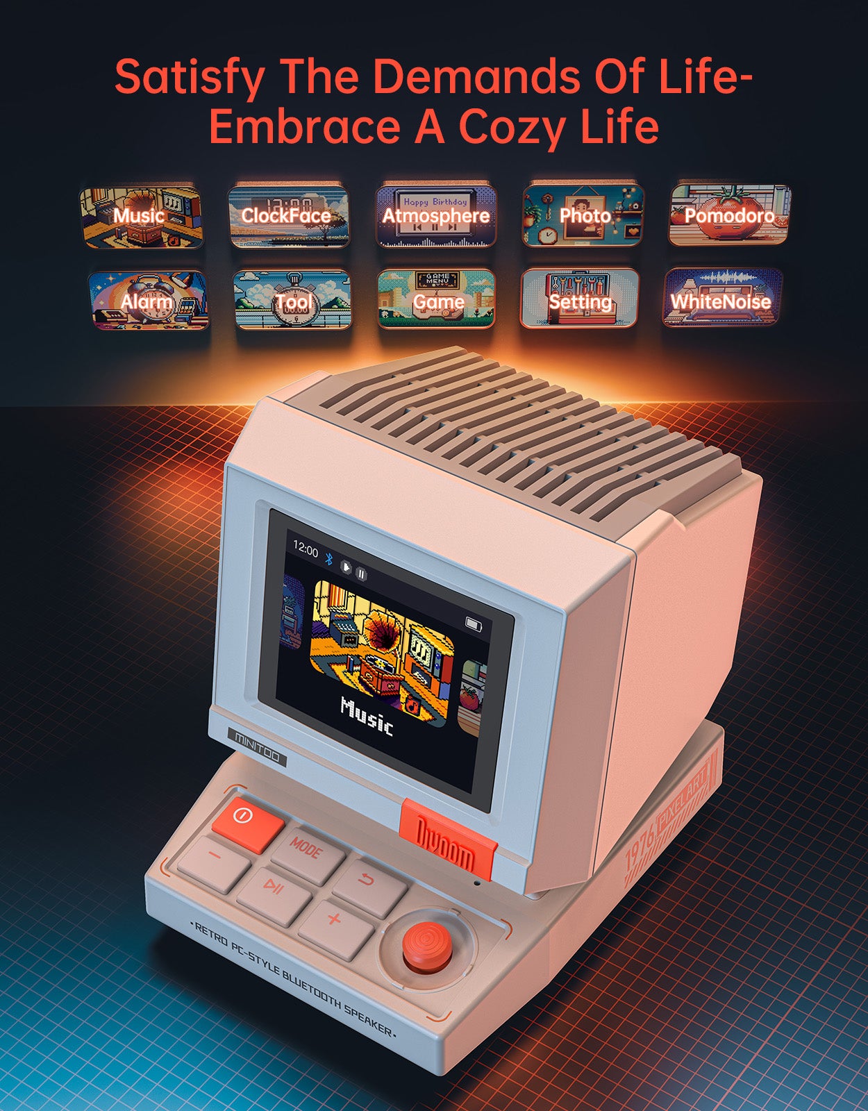 Divoom Times Frame + MiniToo Summer Bundle – Divoom International