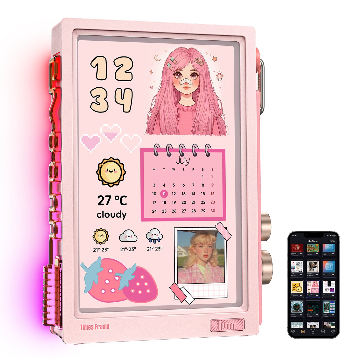 Divoom Times Frame + MiniToo Summer Bundle – Divoom International
