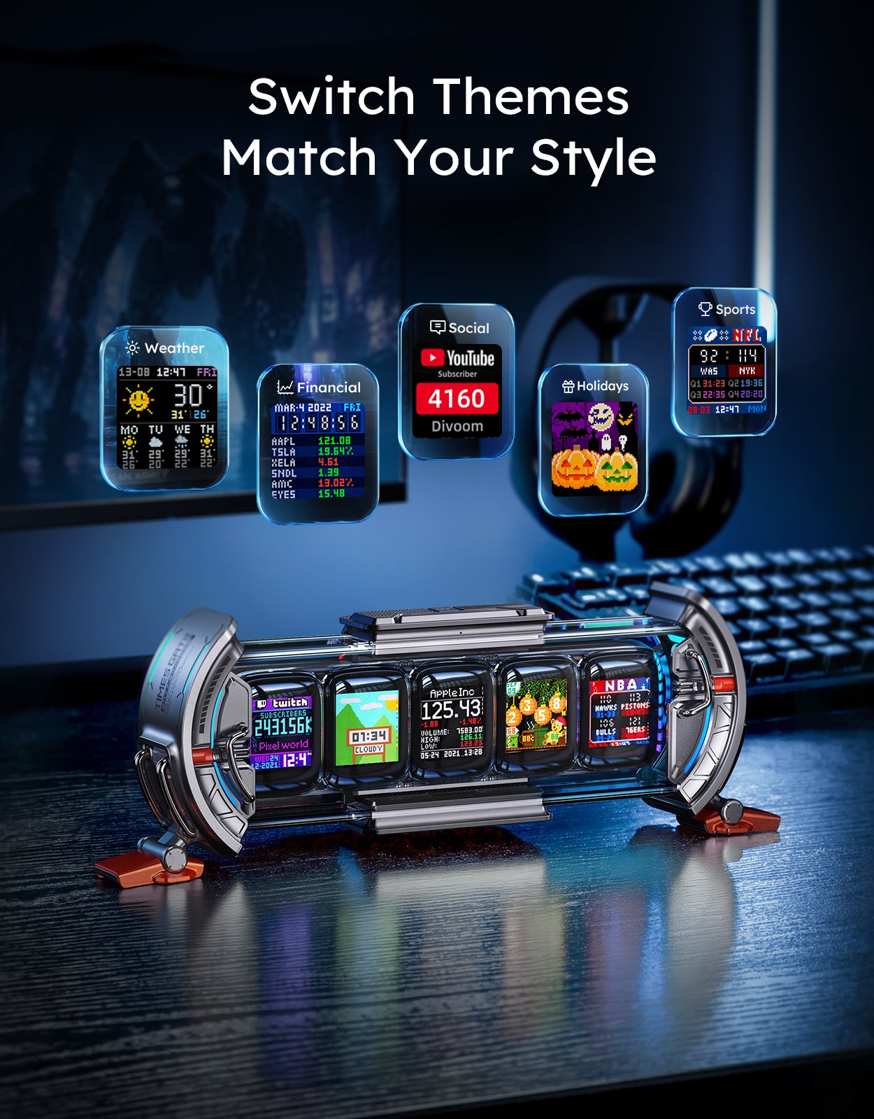 Divoom Times Frame + Times Gate Display Bundle – Divoom International