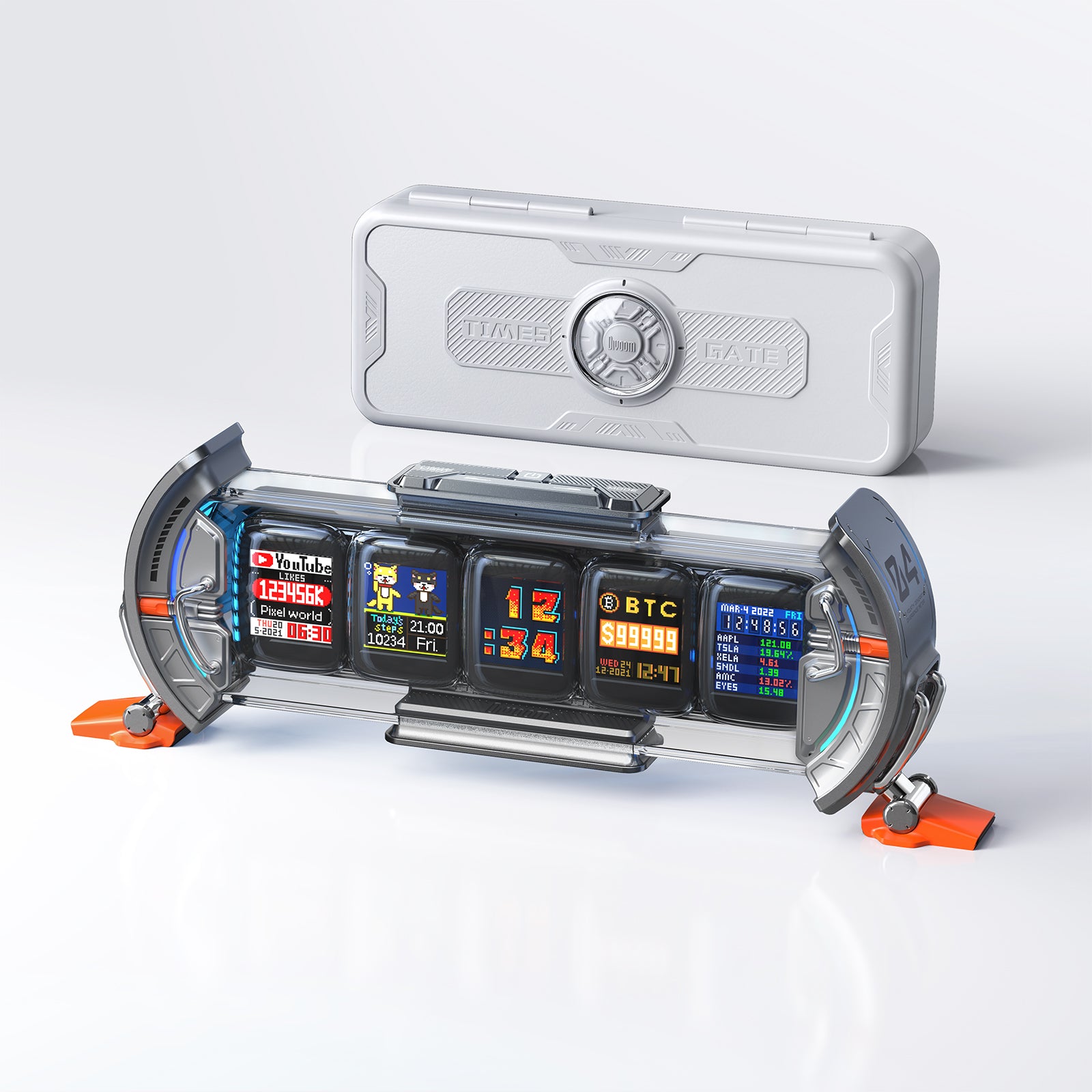 Divoom Times Gate + Tiivoo-2 Summer Desk Setup Bundle – Divoom