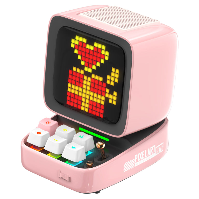 Ditoo Pixel art Bluetooth Speaker Alarm Clock DIY Display