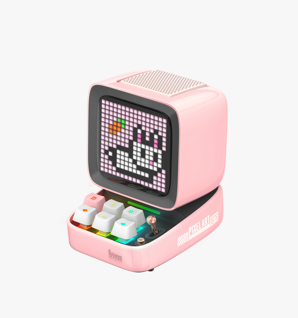 Ditoo ピクセルアート Bluetooth スピーカー目覚まし時計 DIY