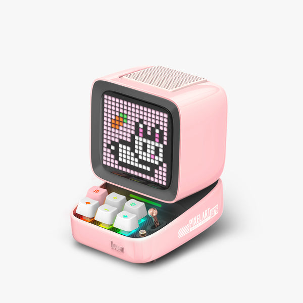 Ditoo ピクセルアート Bluetooth スピーカー目覚まし時計 DIY 