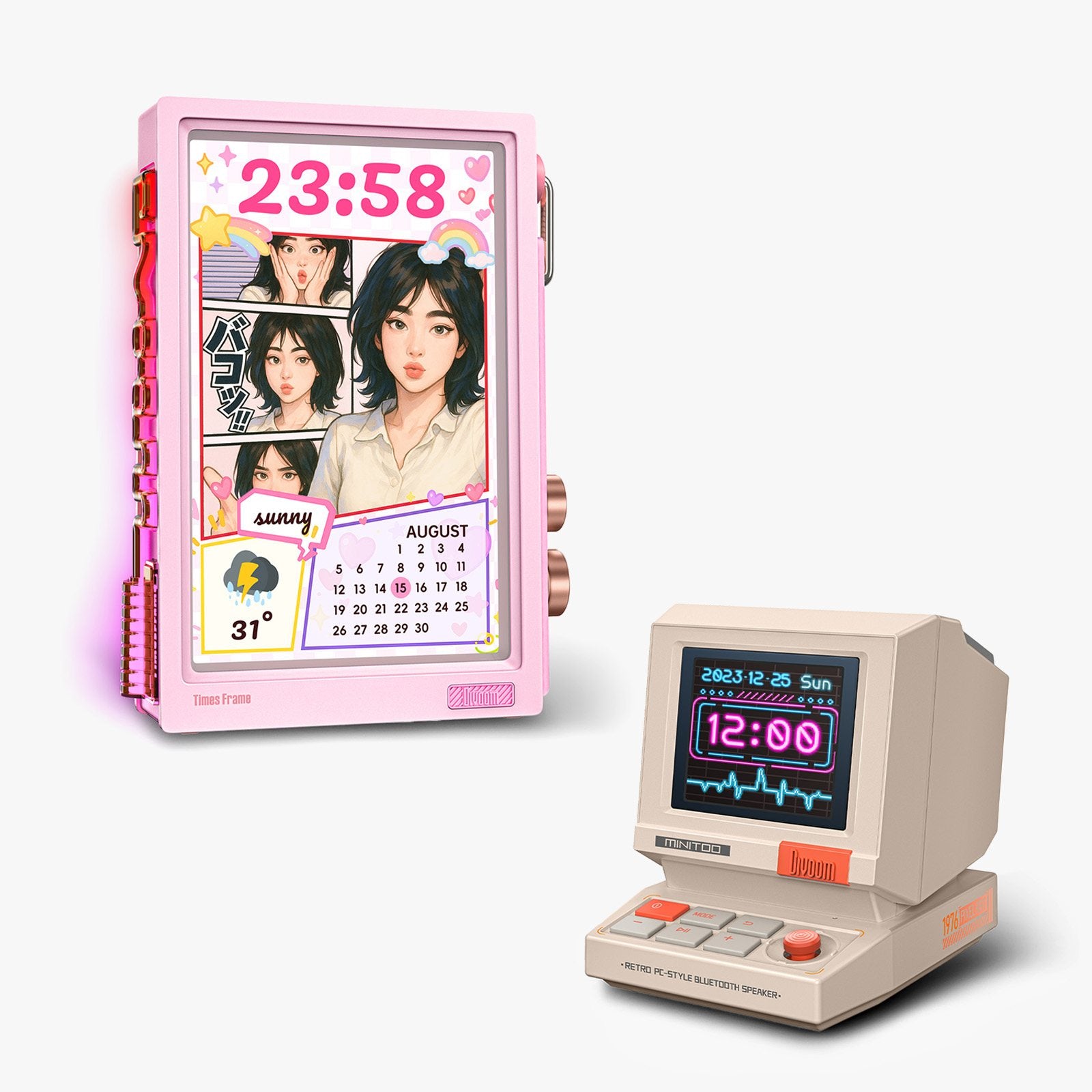 Divoom Times Frame + MiniToo Summer Bundle – Divoom International