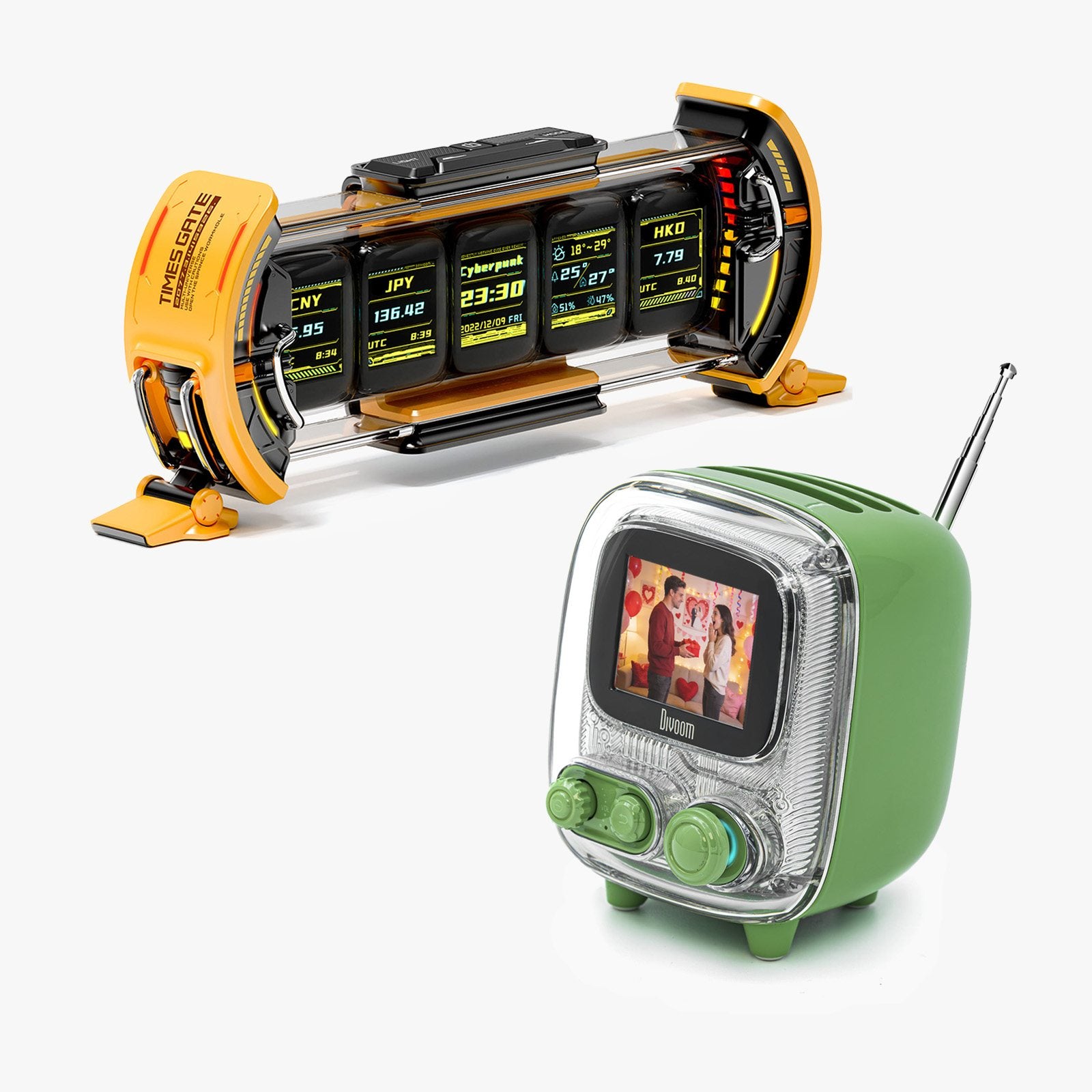 Divoom Times Gate + Tiivoo-2 Summer Desk Setup Bundle – Divoom