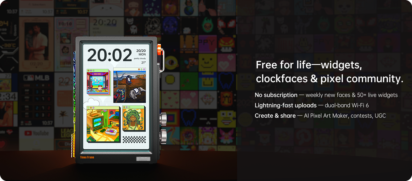 Divoom Times Frame | Smart Digital Display 5