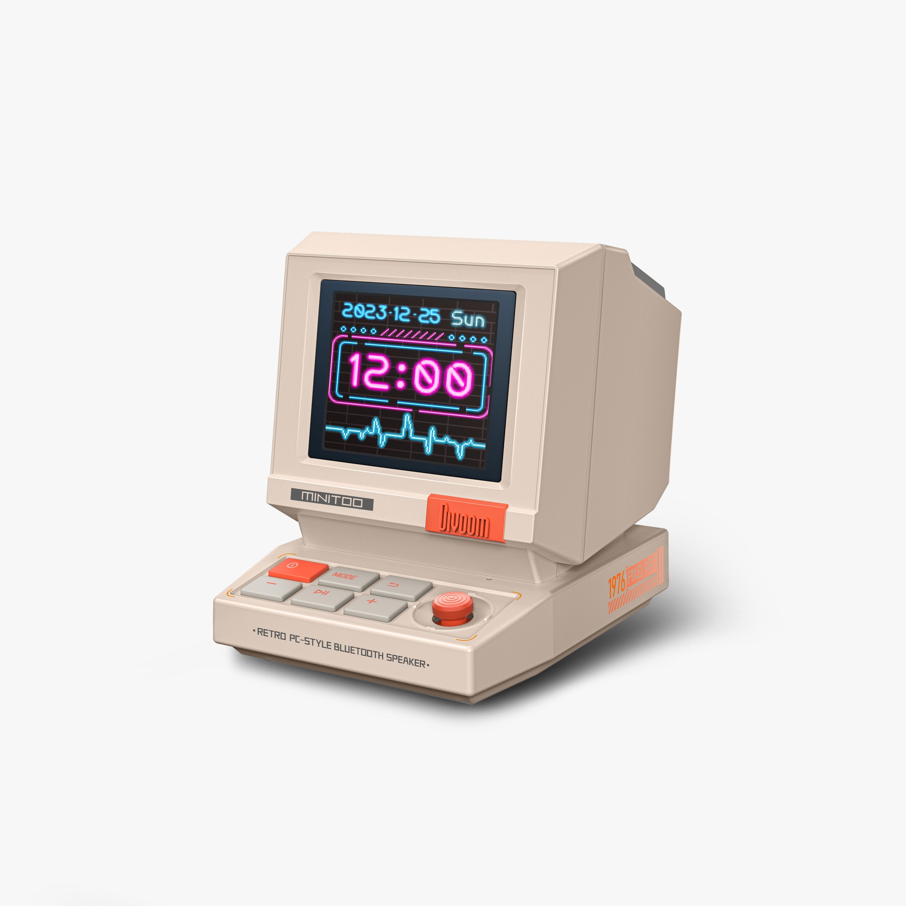 Divoom MiniToo Retro Pixel Bluetooth-Lautsprecher