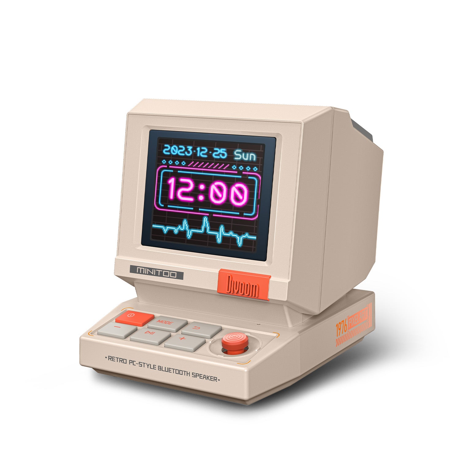 Divoom MiniToo Retro Pixel Bluetooth Speaker