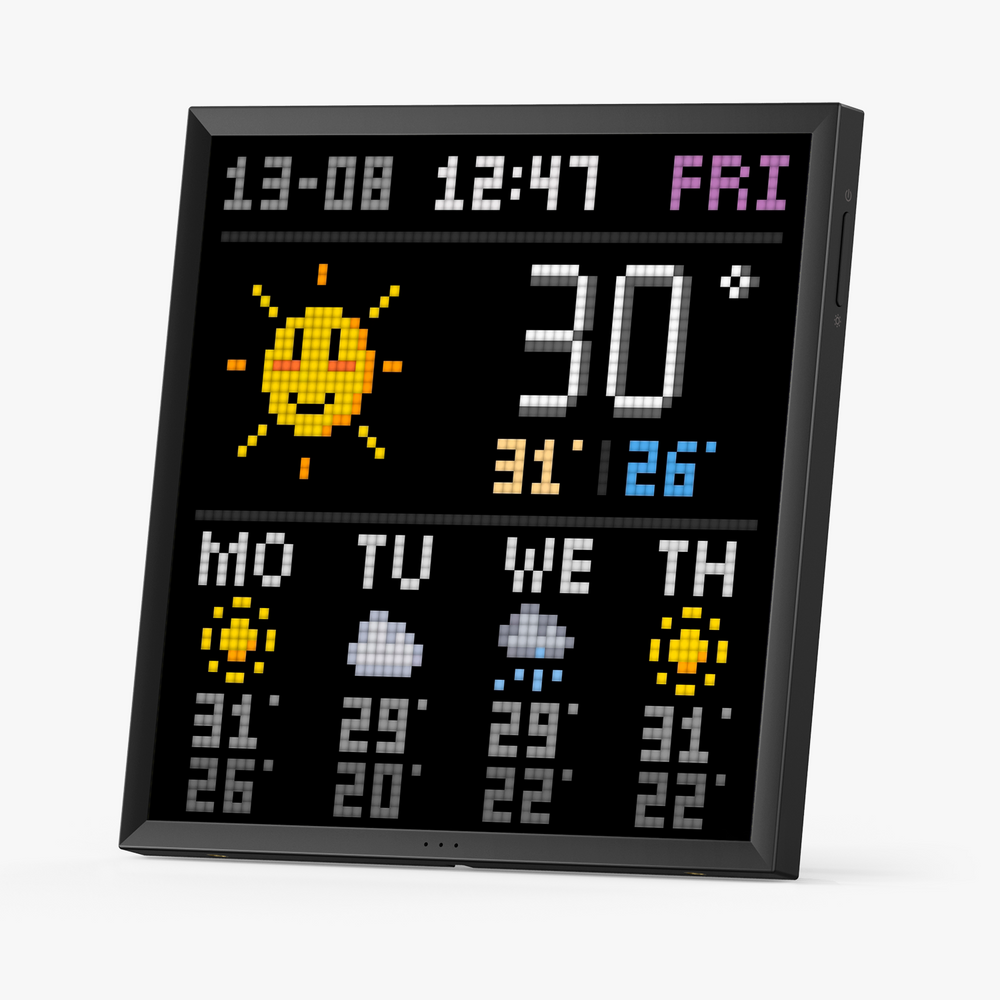 Divoom Pixoo-64 | WiFi Pixel Cloud Digital Frame | 64 X 64 LED