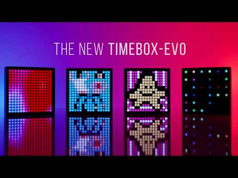 Divoom Timebox-Evo Pixel Art Speaker 16x16 DIY LED Display Wekkerdoos