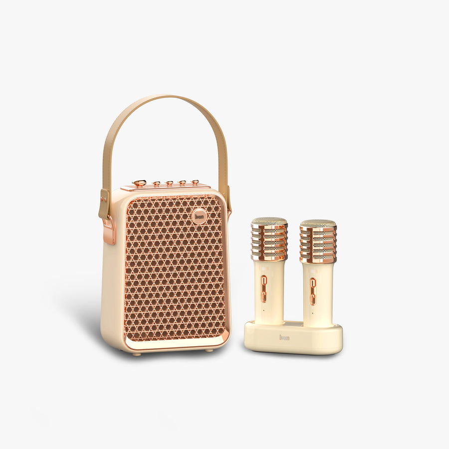Invoom Songbird-HQ Portable Karaoke Bluetooth Speaker | Home KTV Sound Set