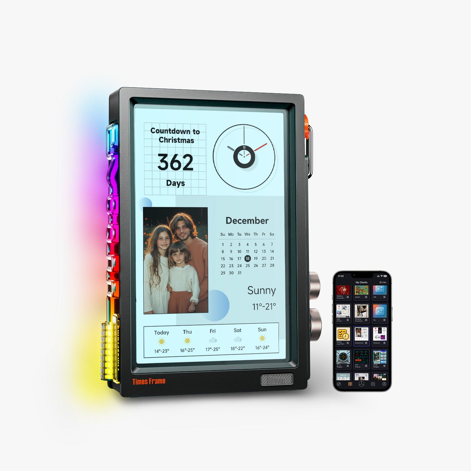 Divoom Times Frame Digital Picture Frames – Divoom International