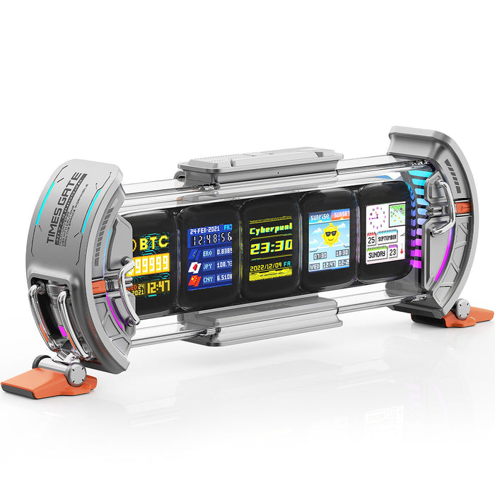 Divoom Times Gate Pixel Art Info Display with 5 Smart LCD Screens