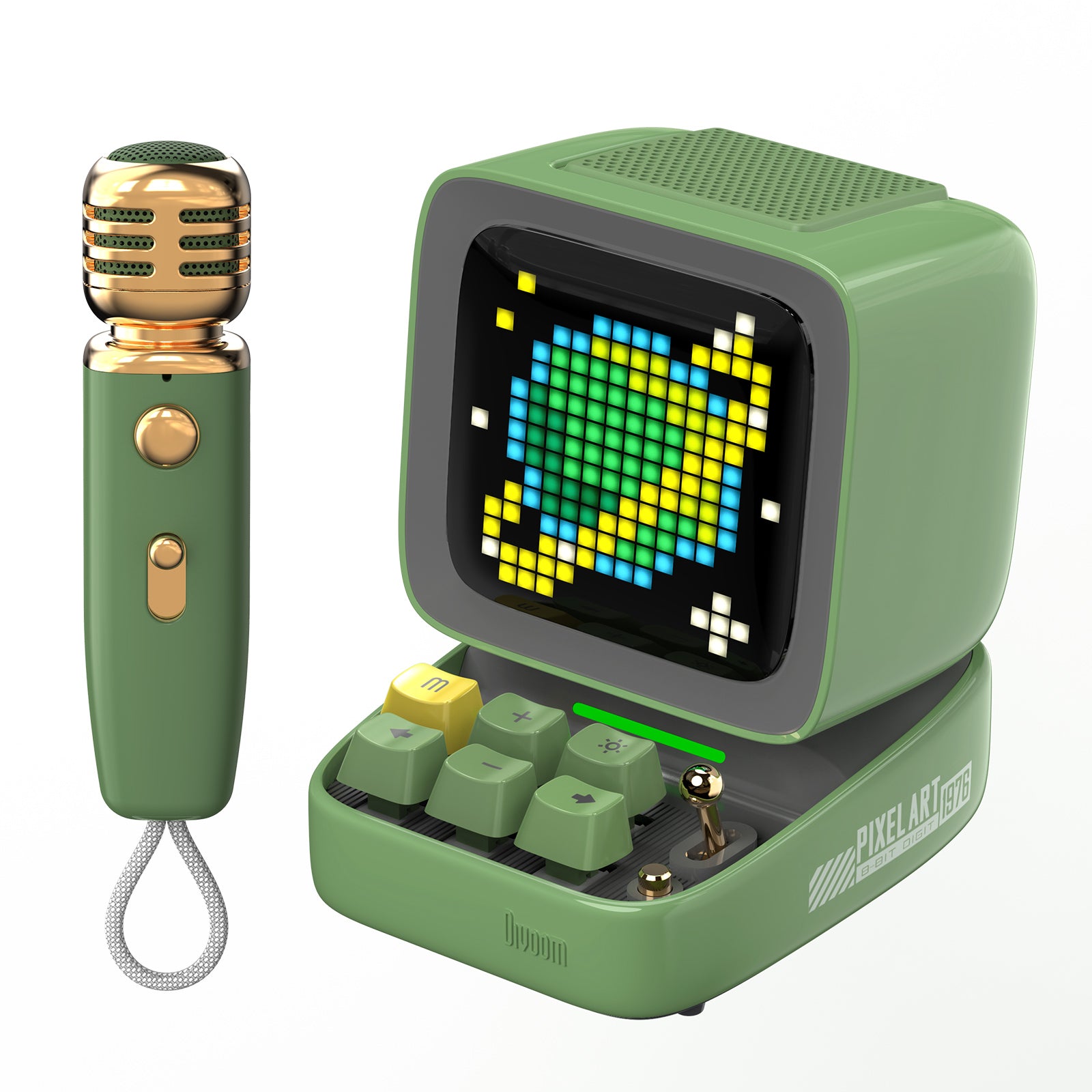 Divoom Ditoo-Mic Mini-Karaoke-Maschine Pixel Art Bluetooth-Lautsprecher