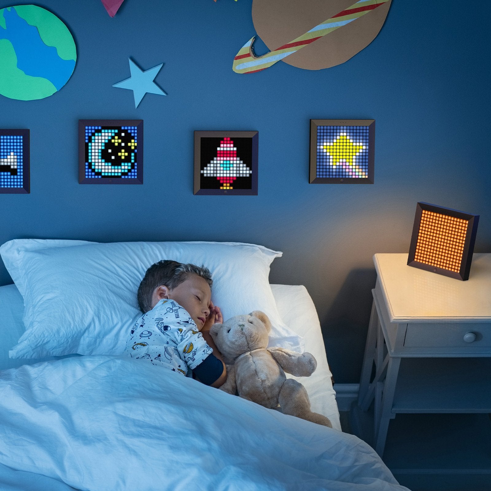 Divoom Pixoo Bluetooth Pixel Art Frame with 16*16 App-Programmed LED - Divoom International