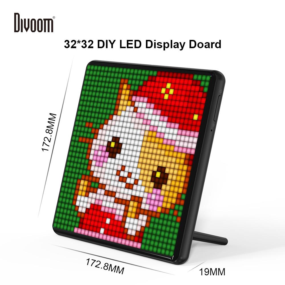 Divoom Pixoo-Max Pixel Display, 32*32 LED Programmable Digital Photo Frame - Divoom International