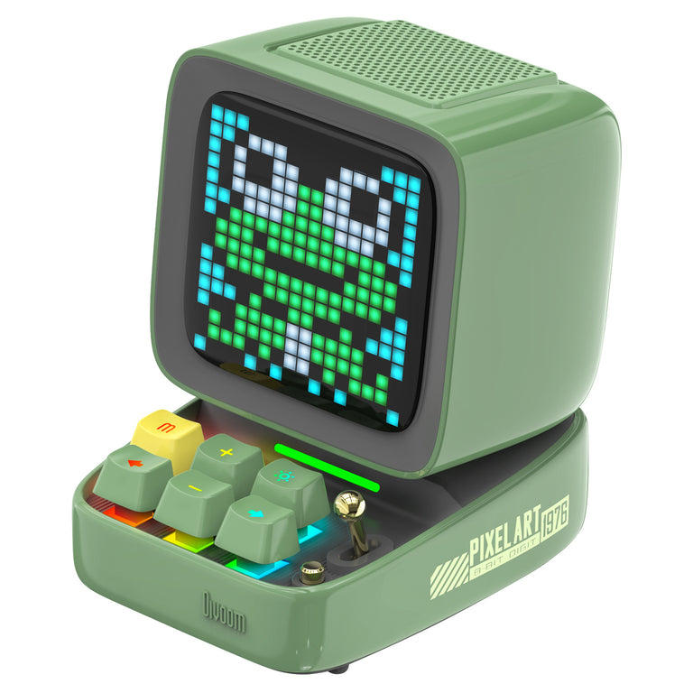 Ditoo Pixel art Bluetooth Speaker Alarm Clock DIY Display