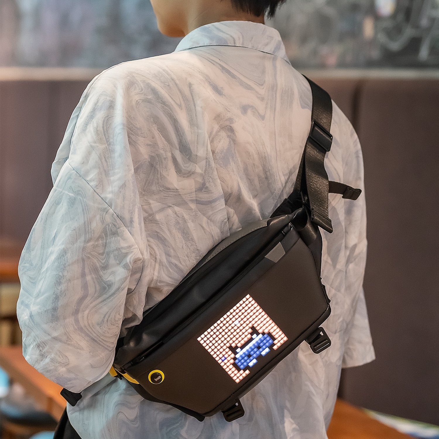 Pixoo-Slingbag | The First Smart Sling For The Urban Life - -All Products-Divoom International